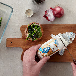 Lebo goat cheese in use