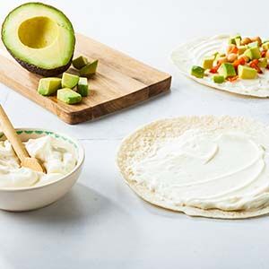 Dairy spread Lebo natural wrap