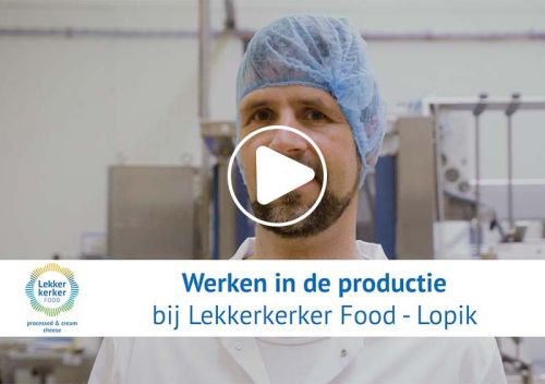 Werken in de productie Lekkerkerker Food