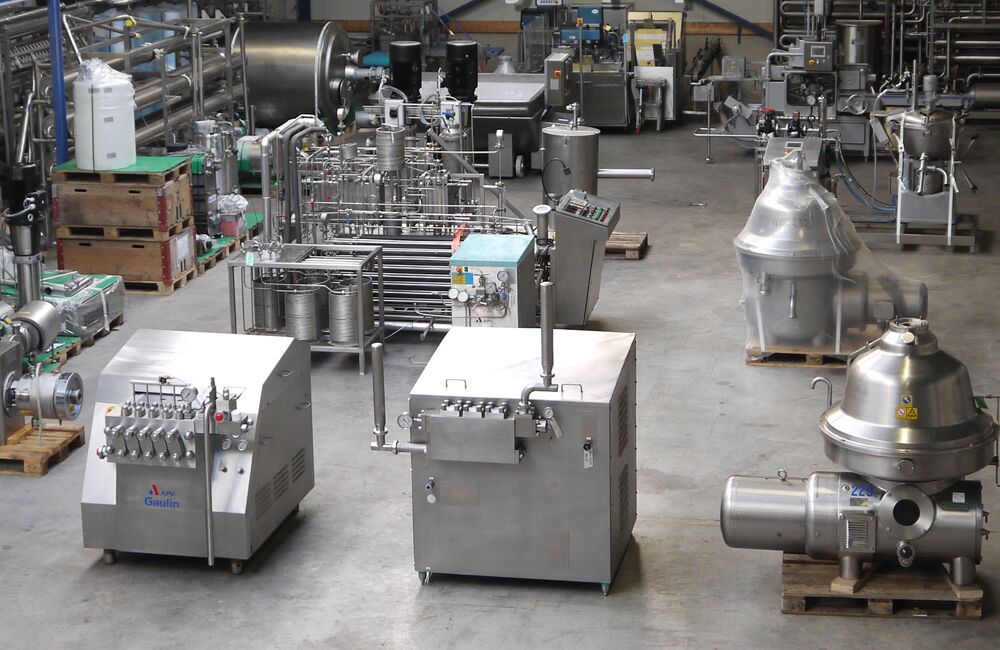 tweedehands zuivelmachines